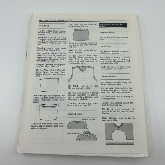 Stretch & Sew Ann Person 1578 The Traveler & 1175 Jogging Suit Sewing Pattern - Picture 11 of 11